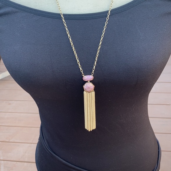 Kendra Scott TAE Long Pendant Necklace - Picture 6 of 13